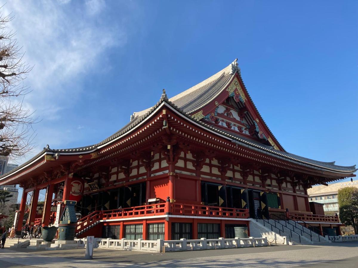 Hotel Asakusa KANNONURA Präfektur Tokio Exterior foto